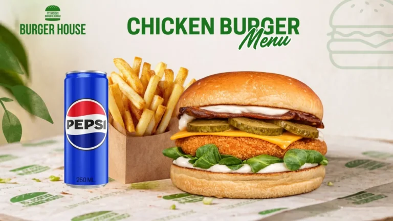 Meniu Chicken Burger