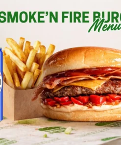 Meniu Smokey Fire Burger